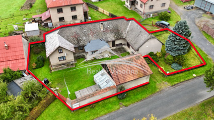 Velmi hezká chalupa 3+1 s uzavřeným dvorem, Oudoleň - Fotka 1