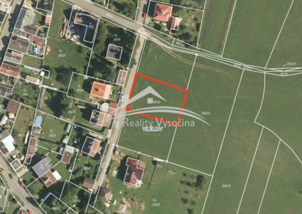 Stavební pozemek 1000 m², Vilémov u Humpolce – klidná lokalita s výbornou dostupností - Fotka 9